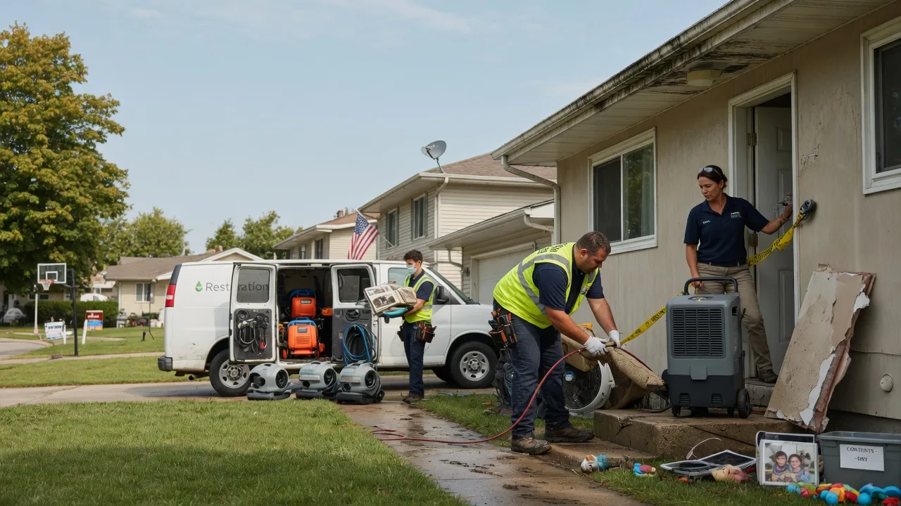 Water Damage Restoration in National City, MI near me